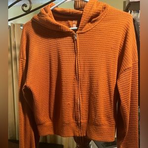 Gilly hicks womens crop hoodie size L